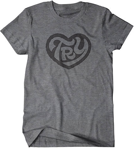 Try Heart – Deep Heather with Desaturated Black